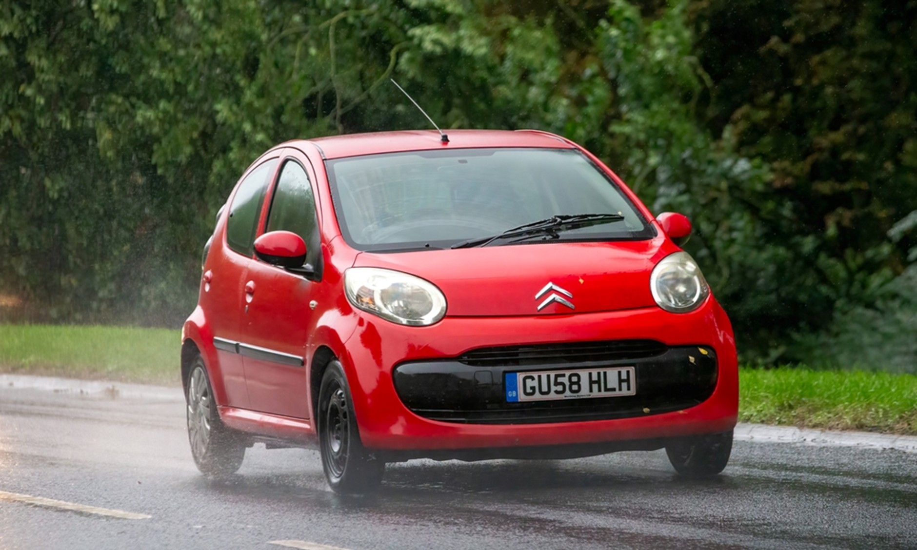 Citroen C1, a compact and economical car with low running costs and affordable insurance for 17-year-old drivers.